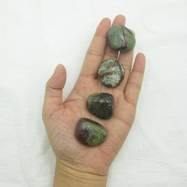 Bloodstone Tumbled Stone Set