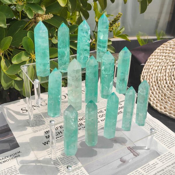 Green Fluorite Tower